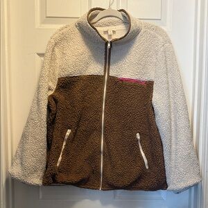 Style & Co. Cream Sherpa Jacket